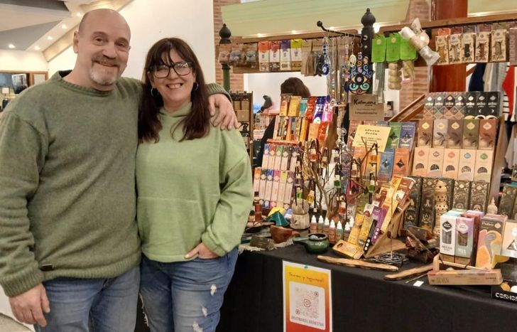 La feria se destaca por la calidad de los emprendimientos.