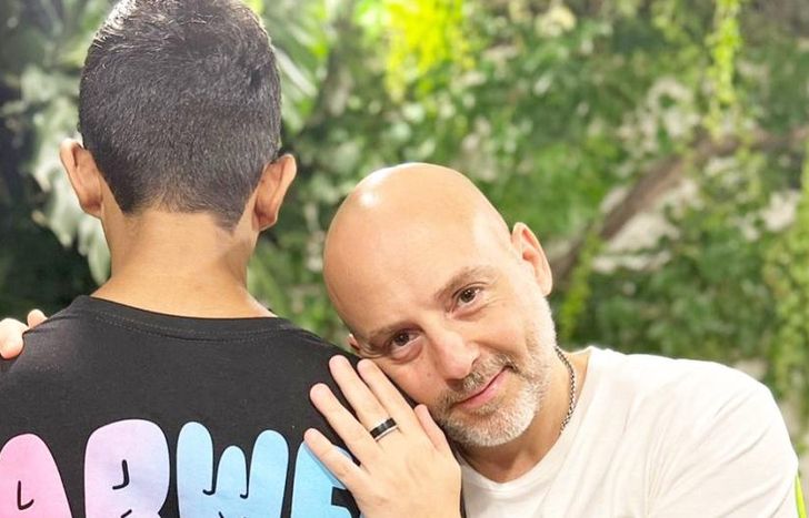 José María Muscari y su hijo Lucio.