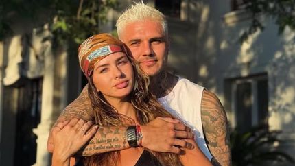 La China Suárez y Mauro Icardi.