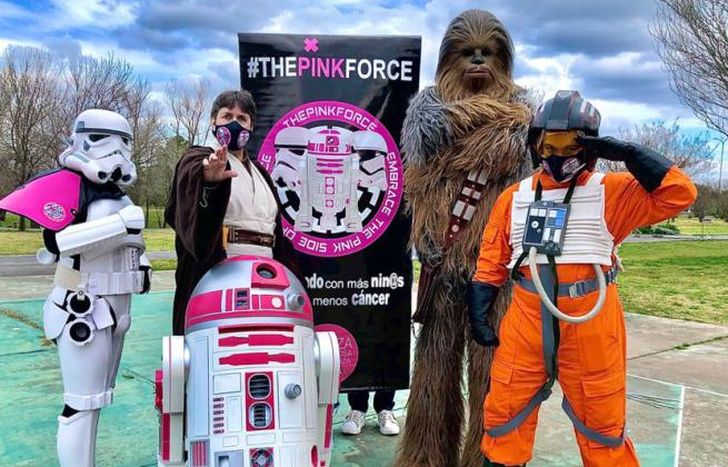 R2-D2 y Chewbacca son dos de los personajes que dirán presente en Lomas.