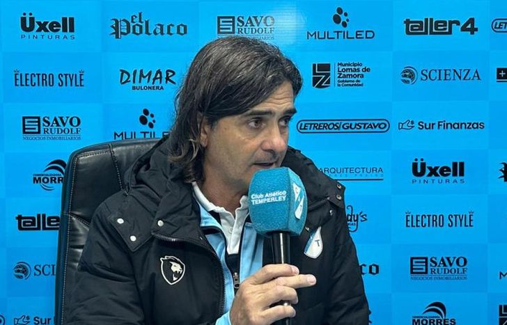 El entrenador del Gasolero destacó el punto valioso que consiguió Temperley ante Mitre.
