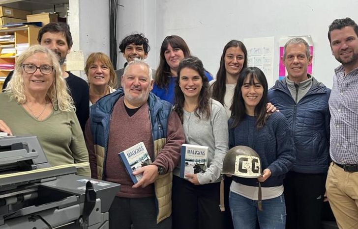 La imprenta Servicop hizo realidad el sueño de Rotondo.