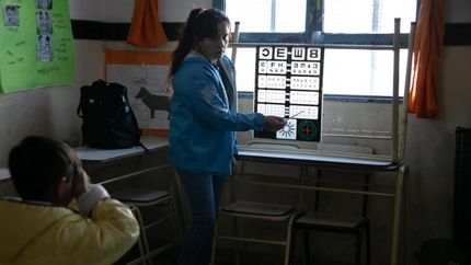 El programa incluye el recetado y la entrega de anteojos.