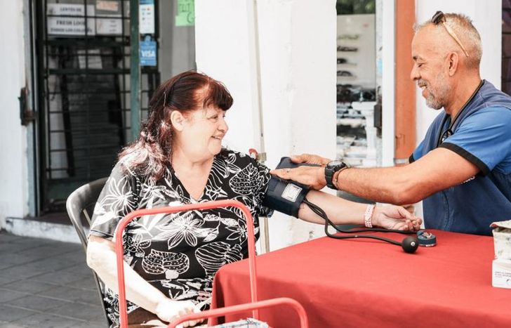 La posta de salud estuvo en Fiorito, San José, Lomas, Centenario, Temperley y Parque Barón.