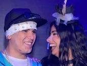Thiago Medina y Daniela Celis.