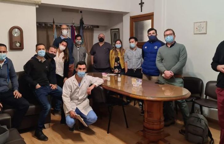 El nuevo equipo de neurocirugía del Gandulfo.