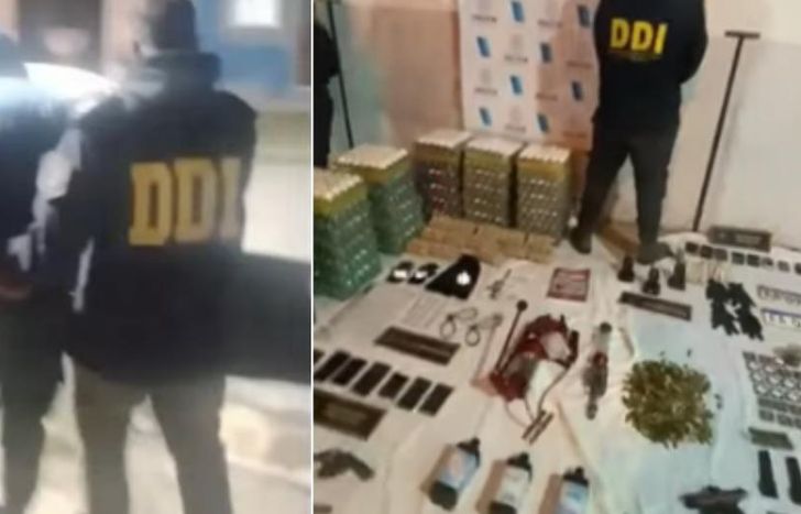 El hombre fue detenido por la DDI de Luján.