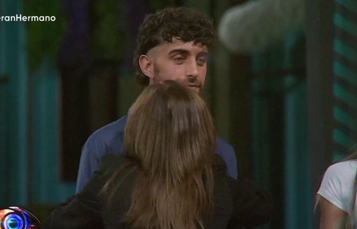 Ulises con su mamá en Gran Hermano.