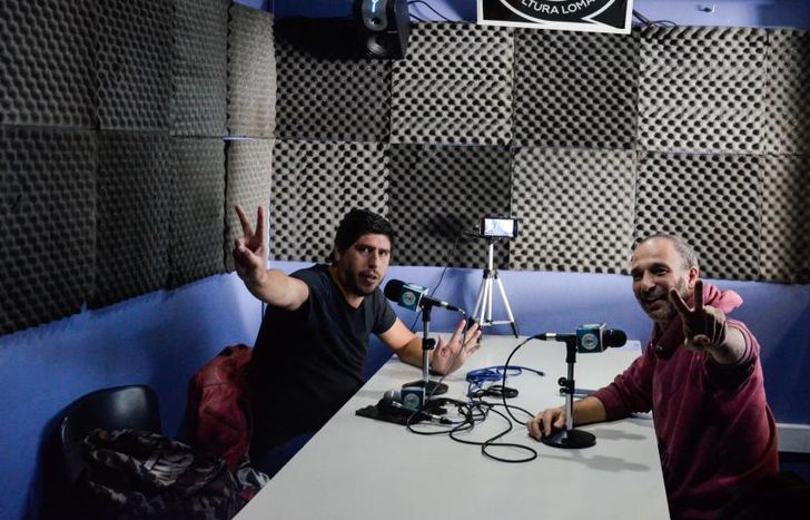Los conductores del ciclo.