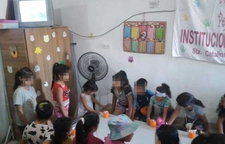 Más de 120 chicos disfrutaron de la cena y del cariño del merendero.
