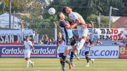 Empate e incidentes en Adrogué.