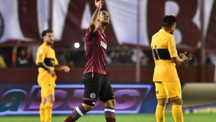 Lanús confía en la cuota goleadora de Pepe Sand.