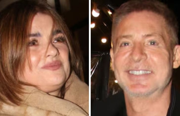 Araceli González y Adrián Suar.&nbsp;