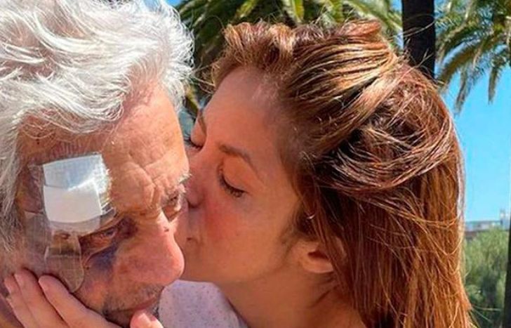 Shakira y su papá.