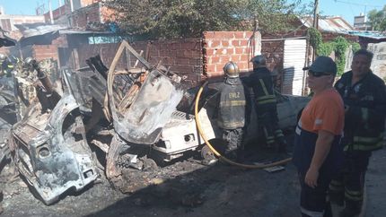 Había varios objetos que facilitaron la propagación del fuego.