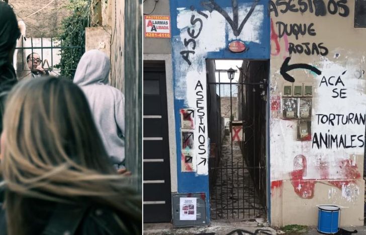 La marcha de los proteccionistas y la agresión.