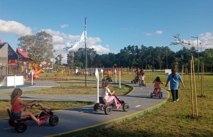 La gran atracción es la ciudad de los niños.