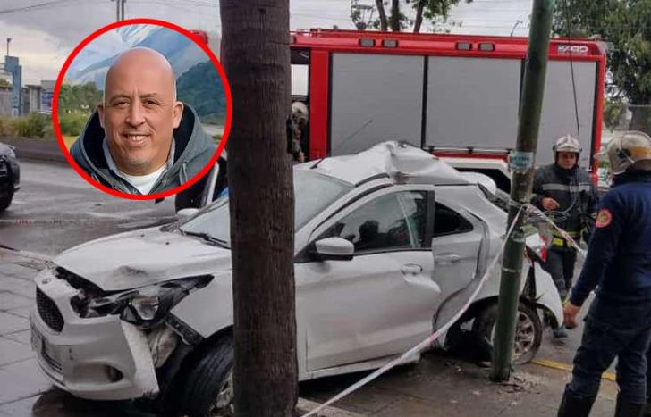 Juan Pablo Gómez fue el primero que asistió a la joven tras el grave accidente.