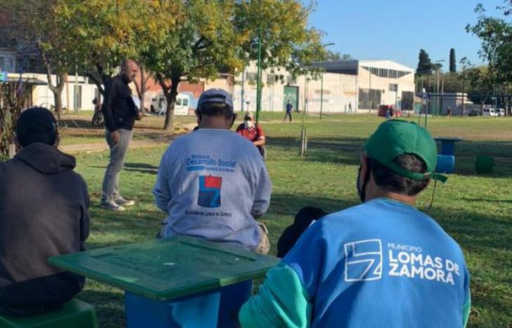 La jornada se llevó a cabo en el parque Caaguazú.