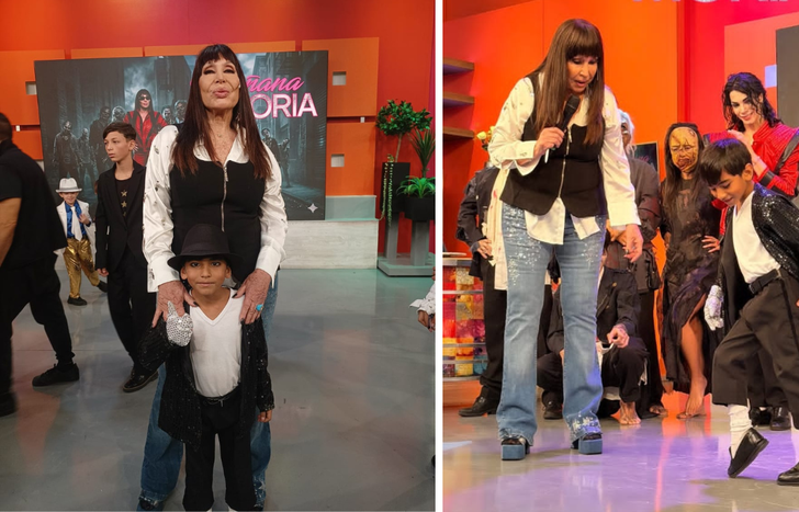El Michael Jackson de Fiorito se llevó la atención de todos en el programa de Moria Casan.&nbsp;