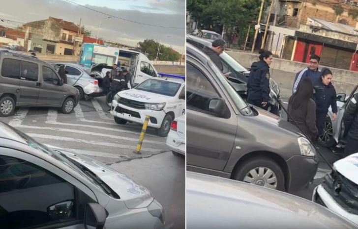 Los testigos registraron las imágenes en video.