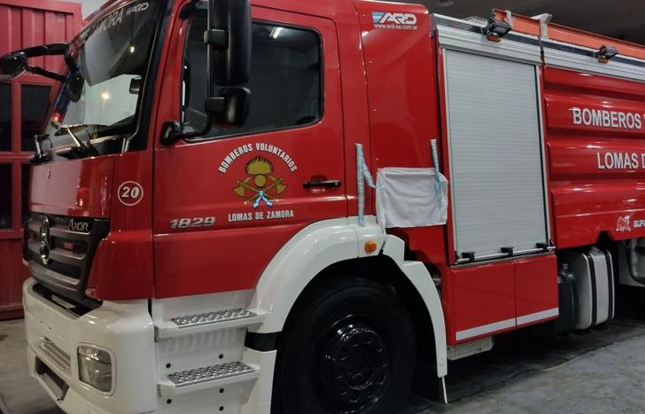 La nueva bomba lleva el nombre del abuelo del actual jefe del Cuerpo de Bomberos.