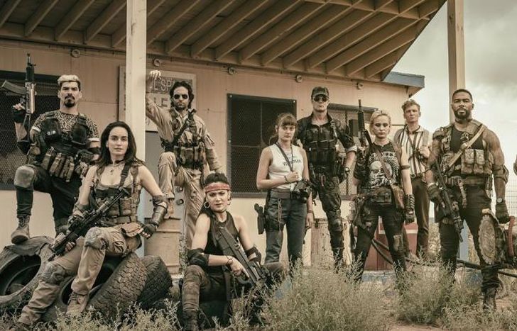 El elenco de la película.