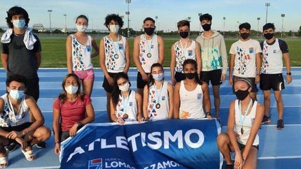 Un grupo de 22 chicos formaron parte de la delegación local.