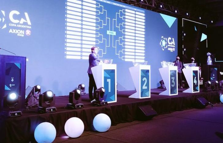 El sorteo se realizó en el predio de la AFA.