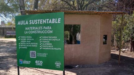 inauguraron un aula sustentable en el parque de lomas