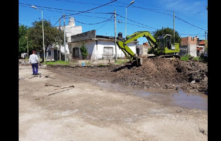 ahora avanzan los trabajos sobre barrio nocito.