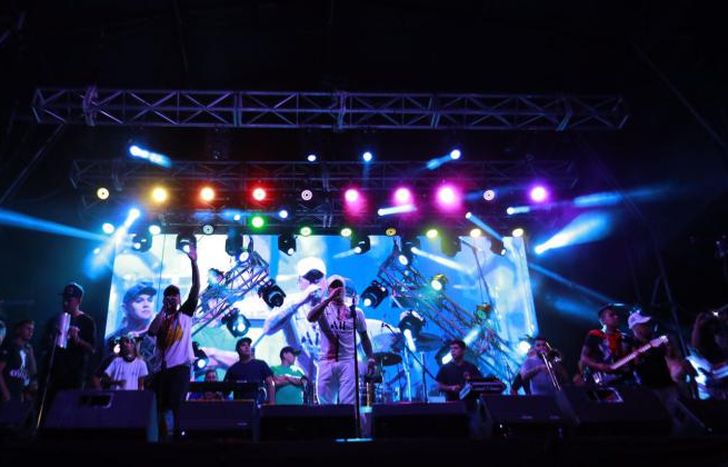 El Polaco se reencontró con el público lomense.