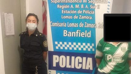 tenia pedido de captura activo y fue a ver a banfield: cayo detenida