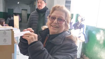 Yo siempre voté, estoy motivada a hacerlo.