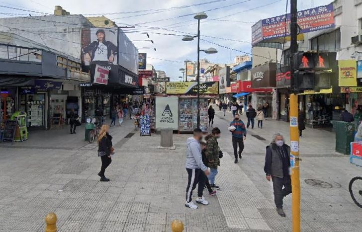Laprida al 200, la zona donde ocurrió el robo.