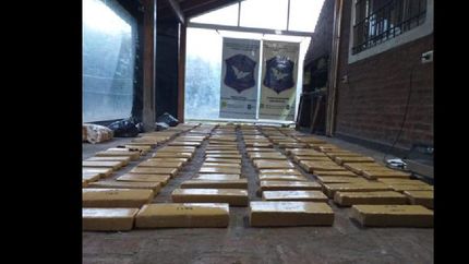 Un total de 163 kilos fueron secuestrados.