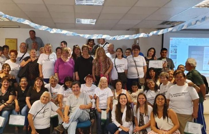 El grupo de pacientes se cuida entre sí gracias a la virtualidad.