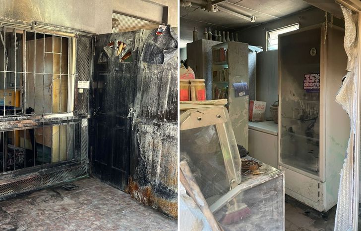 Muchos vecinos fueron los encargados de controlar el incendio hasta la llegada de los bomberos. Ahora, la comunidad se unió para ayudar a la familia perjudicada.