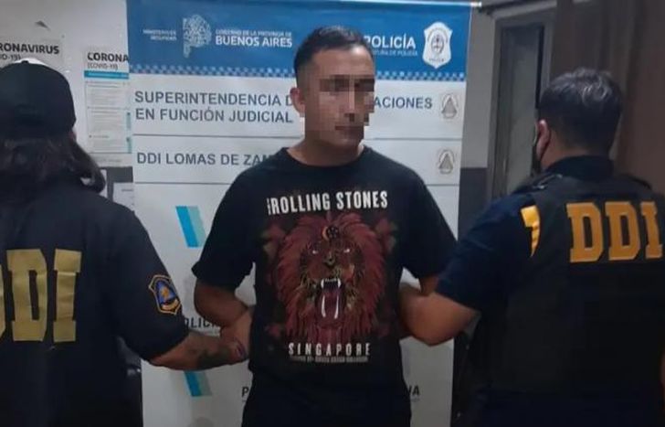 El detenido.