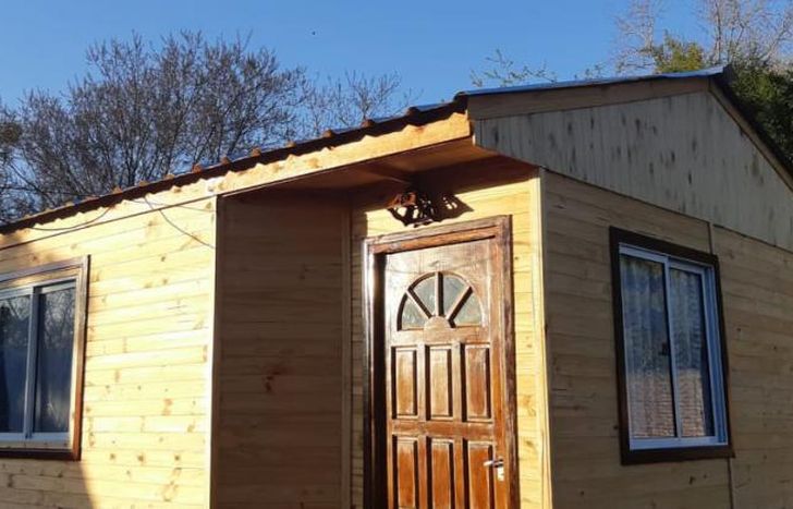 El proyecto de la casa se cumplió gracias a la varios vecinos.