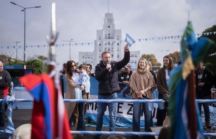 Gracias de corazón a este pueblo maravilloso, remarcó Federico Otermín.