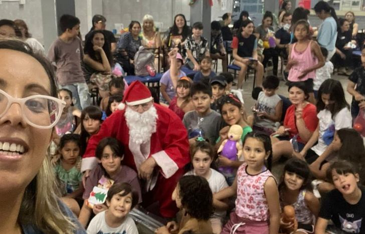 Un encuentro con mucha presencia de niños, niñas y familia.