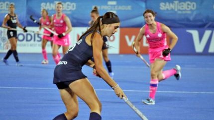 Aylín Ovejero, de Lomas Athletic, debutó con las Leonas por la Pro League. Aylín Ovejero, de Lomas Athletic, debutó con las Leonas por la Pro League.