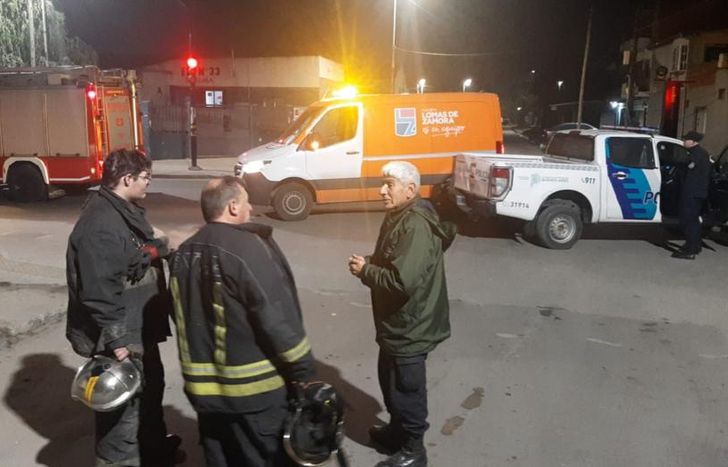 La situación pudo ser controlada rápidamente por los bomberos.