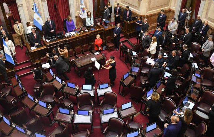 El Senado sesiona en repudio al ataque a Cristina Kirchner.
