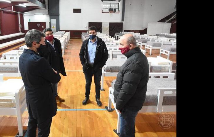 El club recibirá a personas afectadas si las autoridades sanitarias lo precisan.