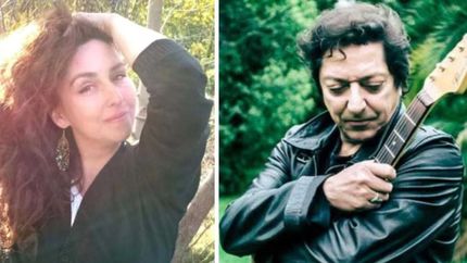 Julio Moura de Virus y su ex pareja.