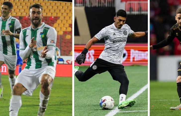 Brian Blando, Rocco Ríos Novo y Nicolás Morgantini.