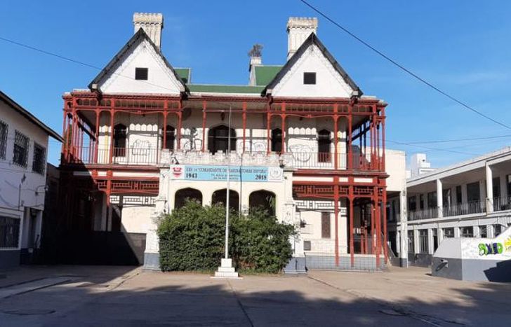 El Palacio Sansinena fue edificado en 1888. Una reliquia.