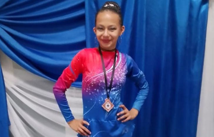 Guadalupe quiere participar del torneo nacional y seguir creciendo en el patinaje artístico.